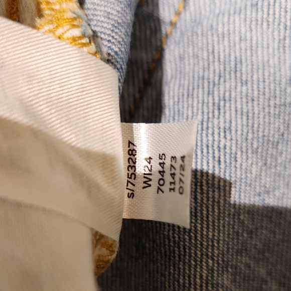 ❤️ LOFT HIGH RISE STRAIGHT LEG JEANS, 14P (32 PETITE) - Picture 9 of 10